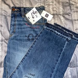 GAP Disney Kids Girls Patterned Jeans size 14